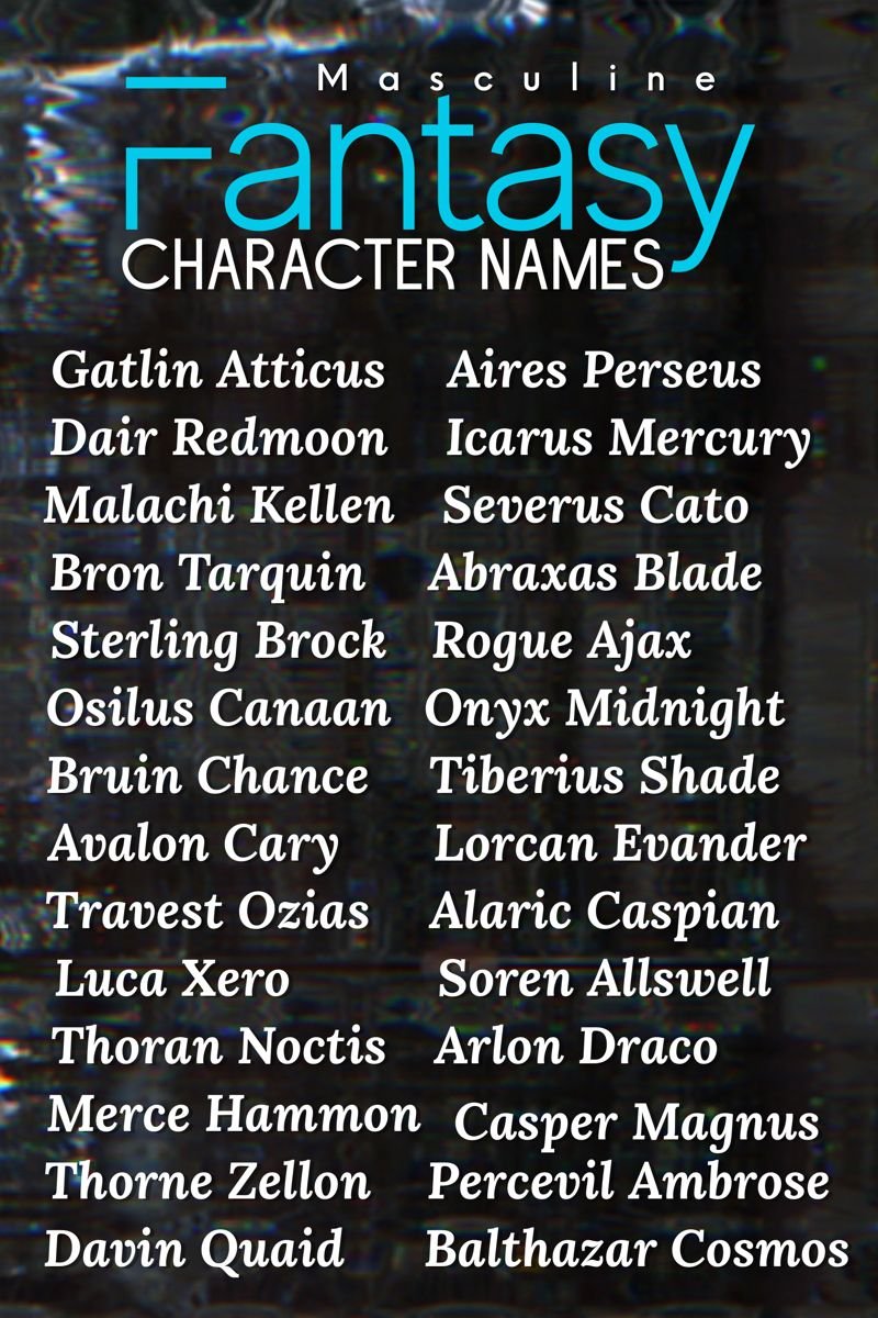 Fantasy & Sci-Fi Character Name Generators for Crafting Perfect Story Names